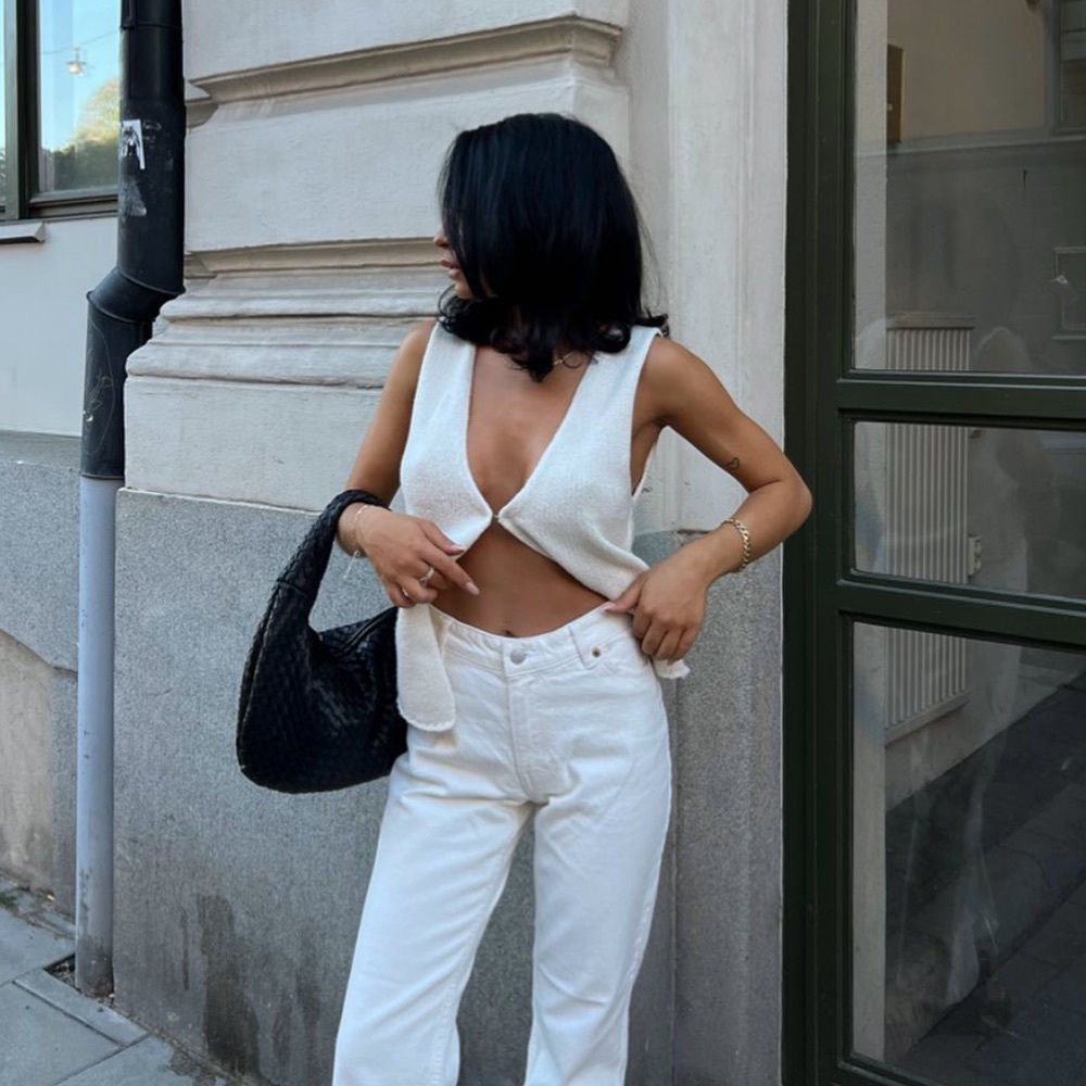 NWOT Rumored Prince Street Top in Ecru